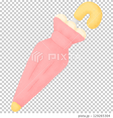 Pink umbrella  129265304
