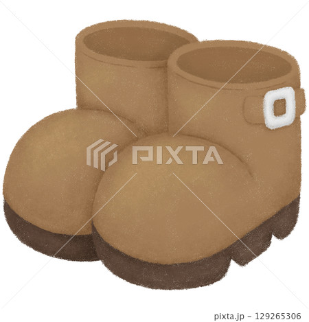 Leather boots  129265306