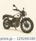 トラッカーバイク 129266180