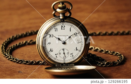 古い懐中時計 古い懐中時計 129266195