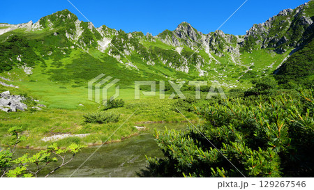 木曾駒ケ岳 千畳敷カール 木曾駒ケ岳 千畳敷カール 129267546