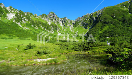 木曾駒ケ岳 千畳敷カール 木曾駒ケ岳 千畳敷カール 129267548