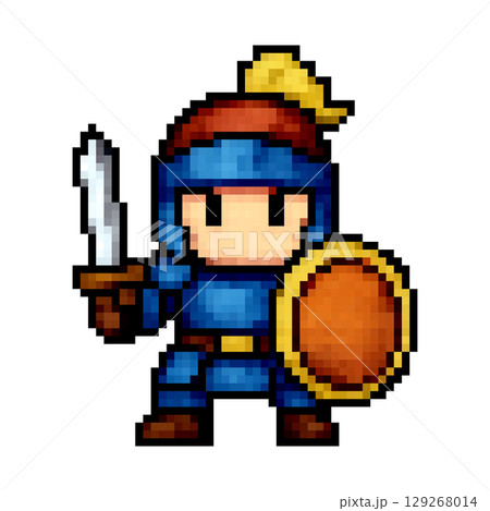 RPGパーティーの戦士（ファイター） 129268014