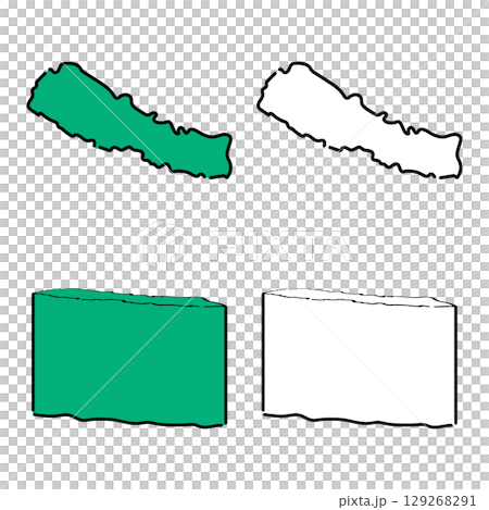 手寫尼泊爾向量設定01 129268291