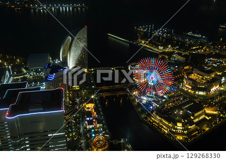 横浜みなとみらい夜景 愛しい人と 横浜みなとみらい夜景 愛しい人と 129268330