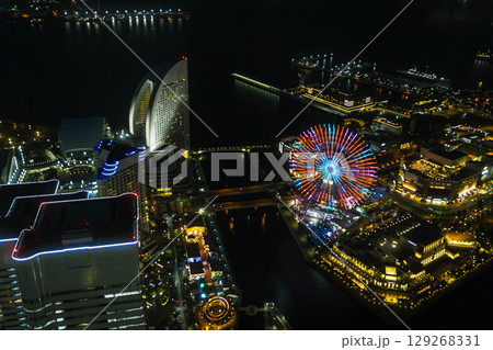 横浜みなとみらい夜景 愛しい人と 横浜みなとみらい夜景 愛しい人と 129268331