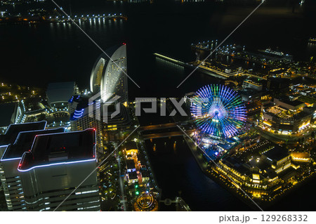 横浜みなとみらい夜景　愛しい人と 129268332