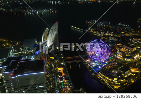 横浜みなとみらい夜景　愛しい人と 129268336