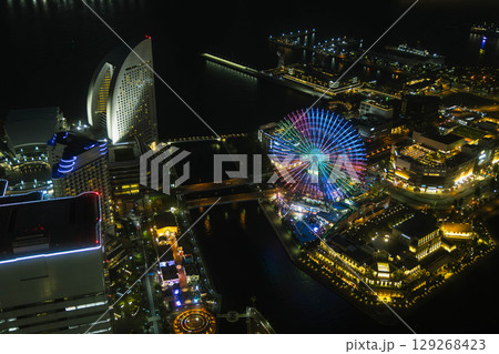 横浜みなとみらい夜景 愛しい人と 横浜みなとみらい夜景 愛しい人と 129268423