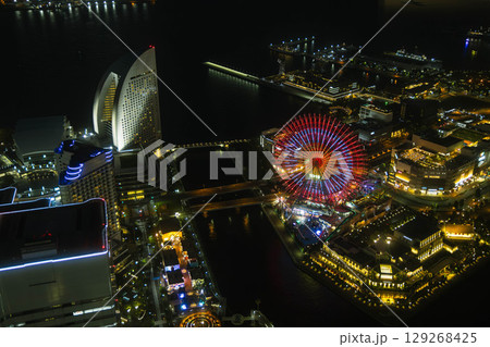 横浜みなとみらい夜景　愛しい人と 129268425