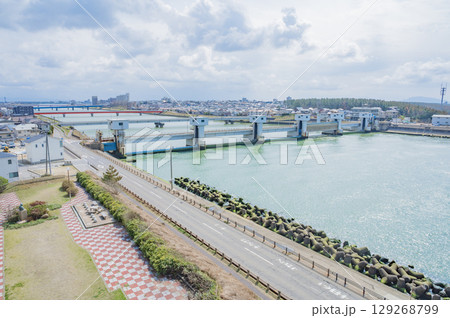 新潟　関屋分水路 129268799