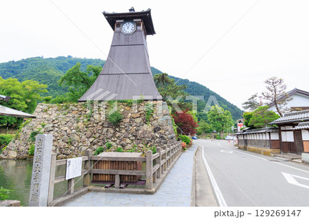 出石城　登城門　登城橋　城下町　時計台　兵庫県豊岡市出石町 129269147