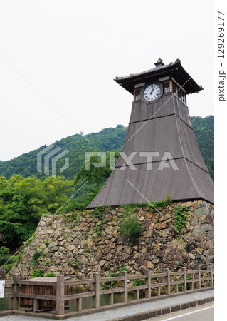 出石城 登城門 登城橋 城下町 時計台 兵庫県豊岡市出石町 出石城 登城門 登城橋 城下町 時計台 兵庫県豊岡市出石町 129269177