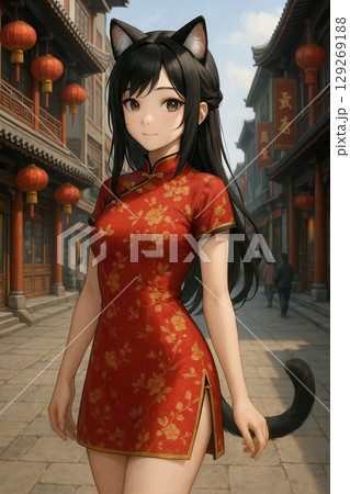 チャイナドレス_9 129269188