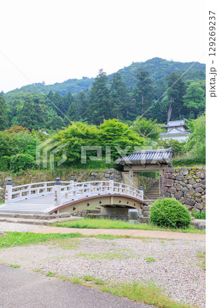 出石城　登城門　登城橋　城下町　時計台　兵庫県豊岡市出石町 129269237