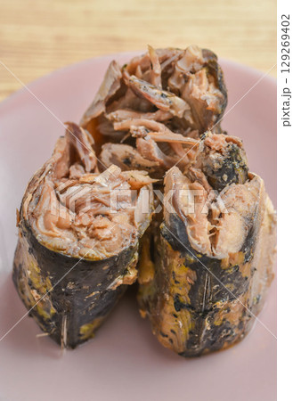 保存食　サバの缶詰 129269402