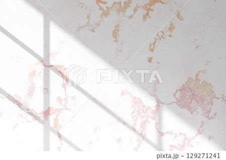 Shadow Texture on Concrete Wall with Sunlight. Minimal Abstract Background. 3d rendering. Shadow Texture on Concrete Wall with Sunlight. Minimal Abstract Background. 3d rendering. 129271241
