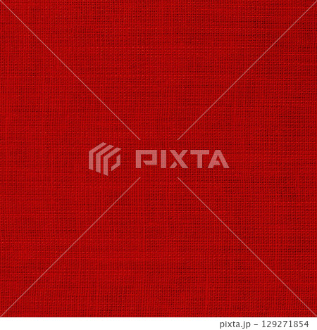 Dark red linen fabric cloth texture background, seamless pattern of natural textile. 129271854