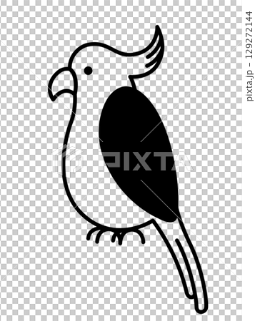 Simple parakeet icon Simple parakeet icon 129272144