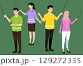 Thai teacher character set Thai teacher character set 129272335