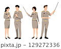 Thai teacher character set Thai teacher character set 129272336