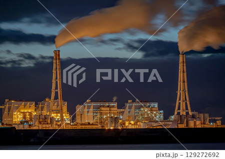 衣浦港工場夜景 129272692