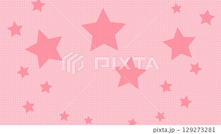 レトロポップな星の背景イラスト レトロポップな星の背景イラスト 129273281
