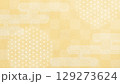 和柄をあしらった和風背景デザイン 129273624