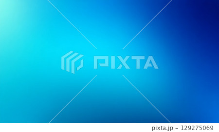 シンプルなブルーグラデーション背景テクスチャ シンプルなブルーグラデーション背景テクスチャ 129275069