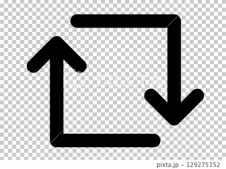 簡單的社交媒體圖標 簡單的社交媒體圖標 129275152