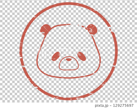 panda stamp panda stamp 129275697