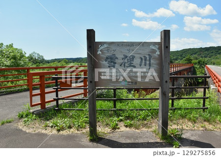 釧路湿原　雪裡川　鶴の集合場所 129275856