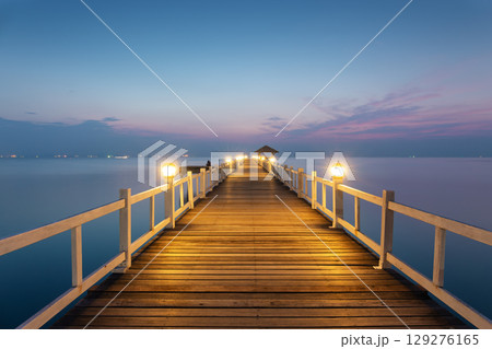 Beautiful nature and architectural engineering in Chonburi province of Thailand. 129276165
