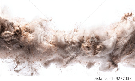 Air filter technology and innovation concept, Abstract texture resembling chaotic fibers and natural patterns. Air filter technology and innovation concept, Abstract texture resembling chaotic fibers and natural patterns. 129277338