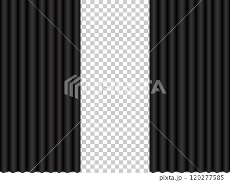 窗簾,m19 黑色,半開 窗簾,m19 黑色,半開 129277585