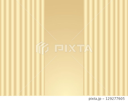 カーテン、m7白金、半開B カーテン、m7白金、半開B 129277605