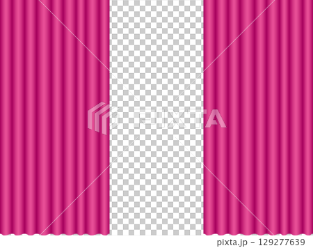 Curtains, M12 magenta, half-open Curtains, M12 magenta, half-open 129277639