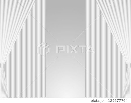 カーテン、m2銀、二重開B 129277764