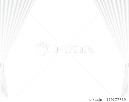 カーテン、m6白、開 129277789