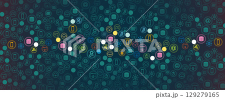Abstract futuristic interface high technology and science background Abstract futuristic interface high technology and science background 129279165