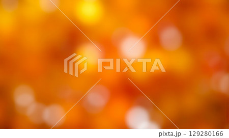 vibrant blurred autumn background with red, orange and yellow colors, an abstract impressionistic landscape for seasonal or creative design 129280166
