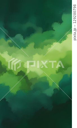 背景素材_グリーングラデーション 129280798