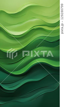 背景素材_グリーングラデーション 背景素材_グリーングラデーション 129280799