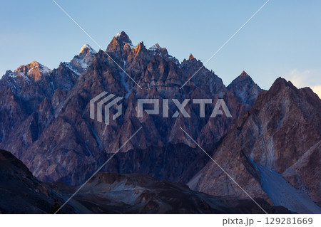 Tupopdan, Passu Cathedral or Passu Cones, is a mountain in northern Pakistan Tupopdan, Passu Cathedral or Passu Cones, is a mountain in northern Pakistan 129281669