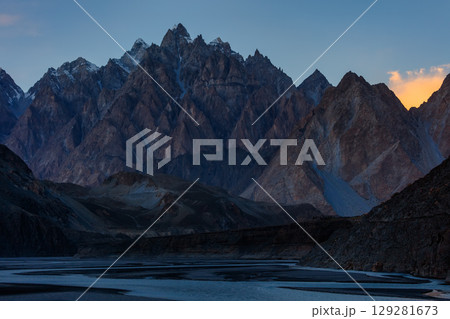 Tupopdan, Passu Cathedral or Passu Cones, is a mountain in northern Pakistan Tupopdan, Passu Cathedral or Passu Cones, is a mountain in northern Pakistan 129281673