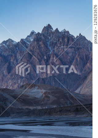 Tupopdan, Passu Cathedral or Passu Cones, is a mountain in northern Pakistan Tupopdan, Passu Cathedral or Passu Cones, is a mountain in northern Pakistan 129281676