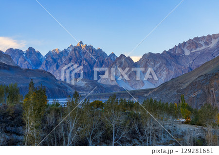 Tupopdan, Passu Cathedral or Passu Cones, is a mountain in northern Pakistan 129281681