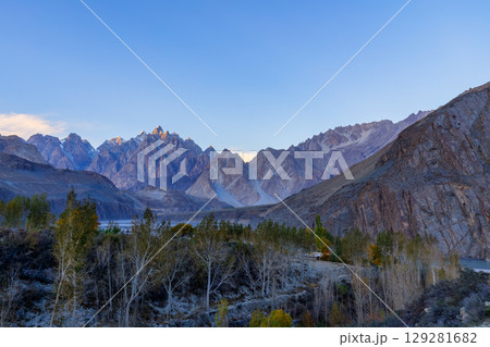 Tupopdan, Passu Cathedral or Passu Cones, is a mountain in northern Pakistan 129281682