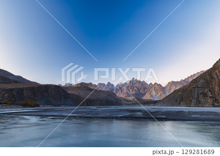 Tupopdan, Passu Cathedral or Passu Cones, is a mountain in northern Pakistan Tupopdan, Passu Cathedral or Passu Cones, is a mountain in northern Pakistan 129281689