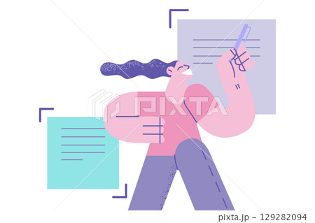 Sharing skills, coaching, business concept 129282094